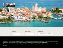 Tablet Screenshot of hotelflaminia.it